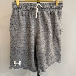 Under Armour Men's Heather Gray Athletic Drawstring Shorts